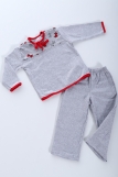 №15 Пижама детская (Серый_цветные) (Фото 3)