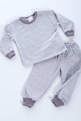 №30 Пижама детская (Серый) - Итос-Плюс